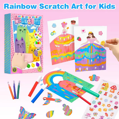 Rainbow Magic Scratch Art Set (20pcs)