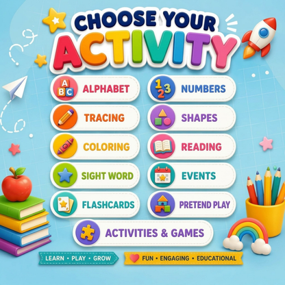 The Complete Kids Activity Bundle — 700+ Printable Worksheets
