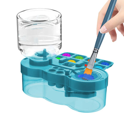 Kids Paint Brush Cleaner Station