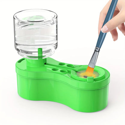 Kids Paint Brush Cleaner Station